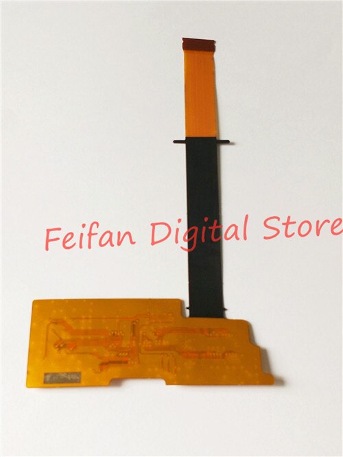 eje giratorio Cable flexible de LCD para Nikon D750 pieza de reparación para cámara Digital