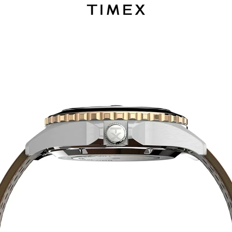 TIMEX Automatic Mechanical Watch Male American Stainless Steel Scratch Proof Waterproof Diving Watch Business Leisure Watch
