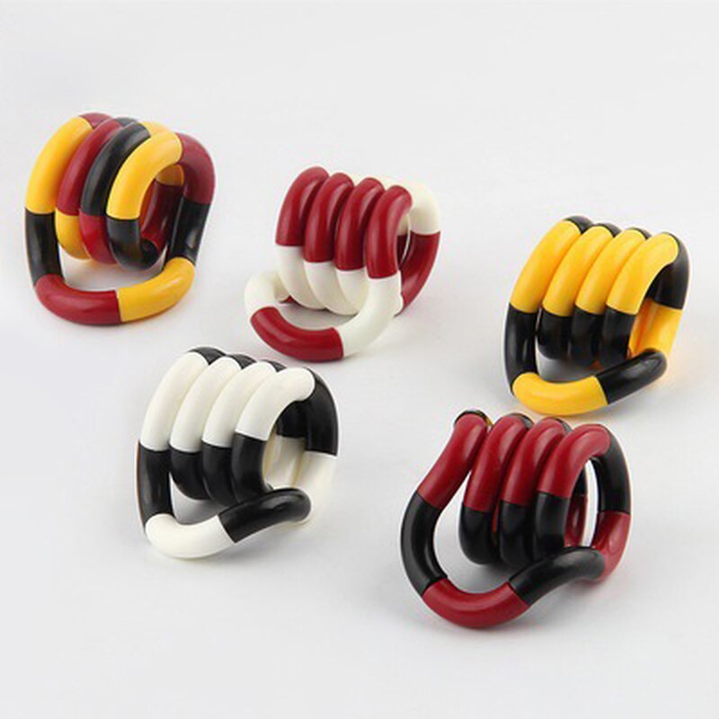 Verwicklung Zappeln Spielzeug Sensorischen Roller Twist Zappeln Spielzeug Anti Stress Erwachsene Gehirn Entspannen Kind Seil für Stress Kinder Anti-Stress-Fokus spielzeug