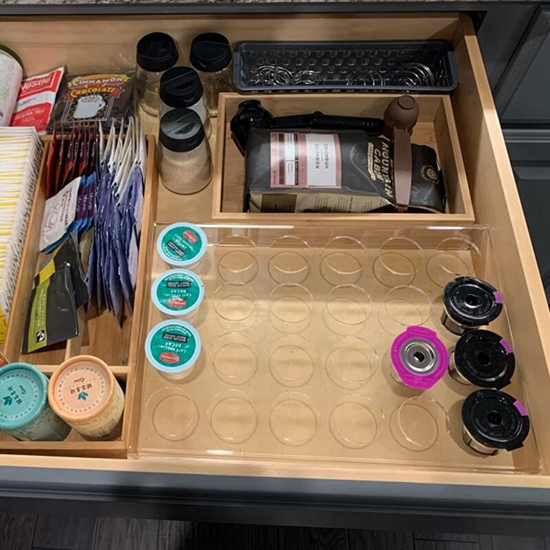 Acrylic Coffee Bean Bar Storage Rack Capsule Displ... – Grandado