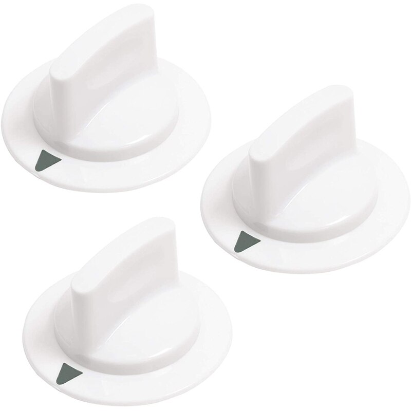 3 Pack of WE1M652 Dryer Timer Control Knob Replacement Part Exact Fit for Hotpoint & General Electric Dryers: Default Title