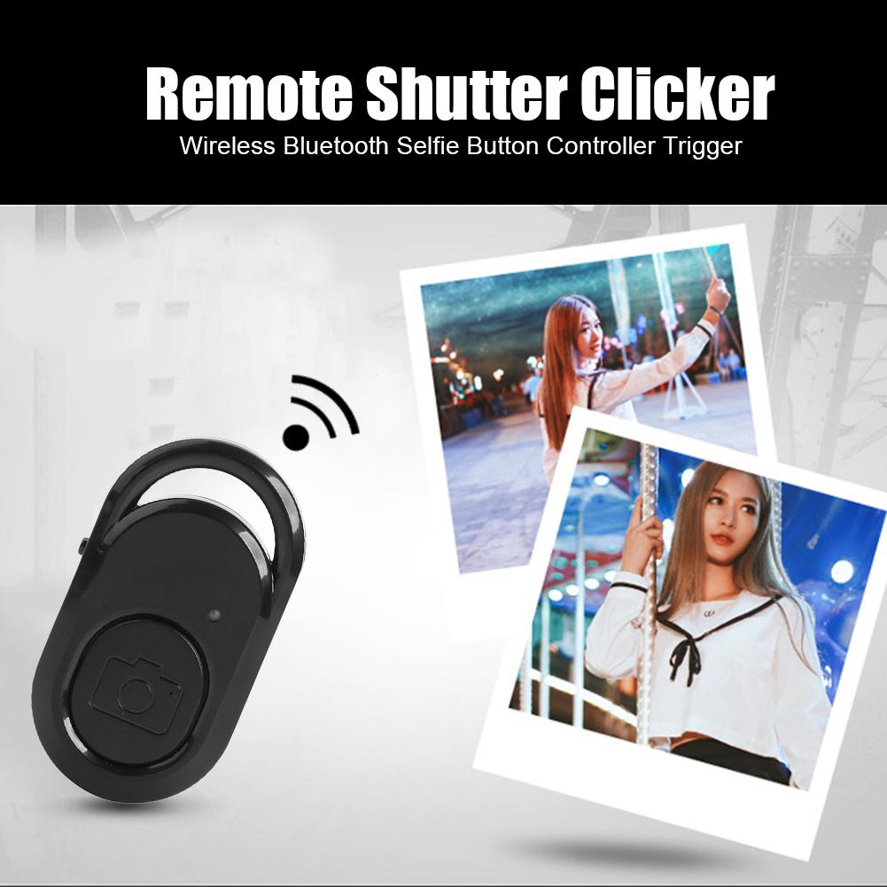 Trådlös multimedia bluetooth fjärrkontroll kamera telefon selfie avtryckare kompatibel med iphone ipad samsung galaxy