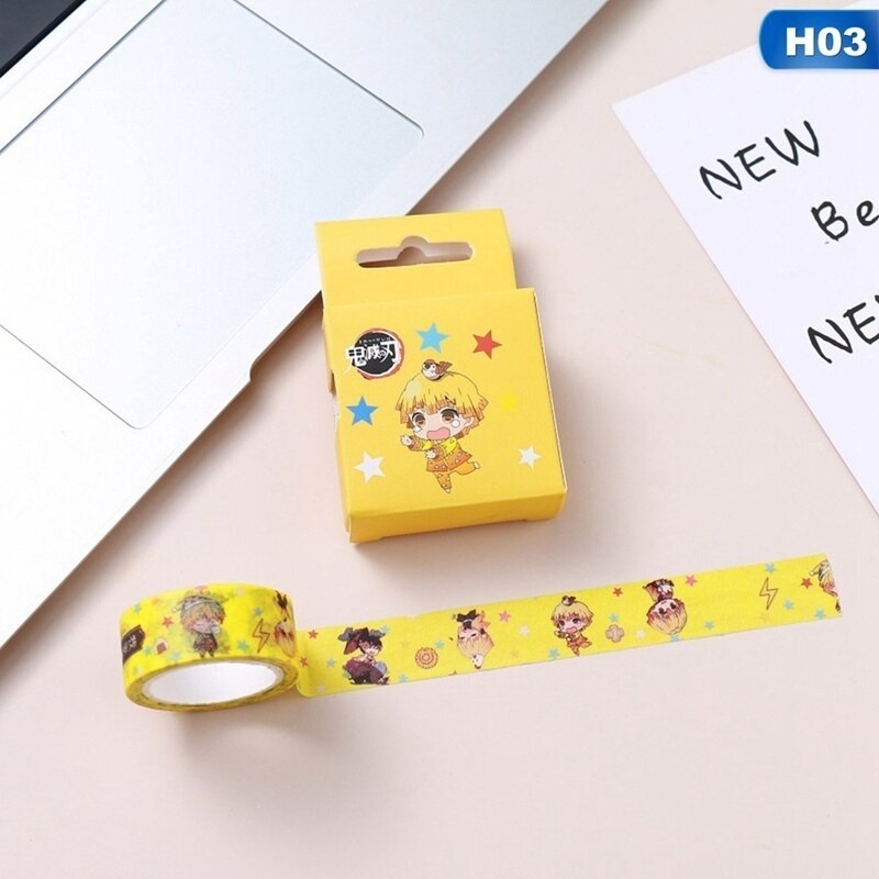 2 pieces/set of cartoon tape paper label sticker decorative Diy scrapbook masking office school supplies: 3