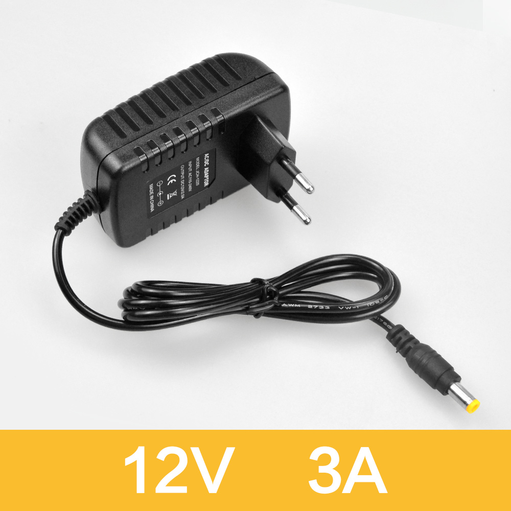 Led  dc 12v  ac 110v-220v vaihtaja 1a 2a 3a 5a 8a valaistusmuuntaja muunnin lampulle: Oranssi