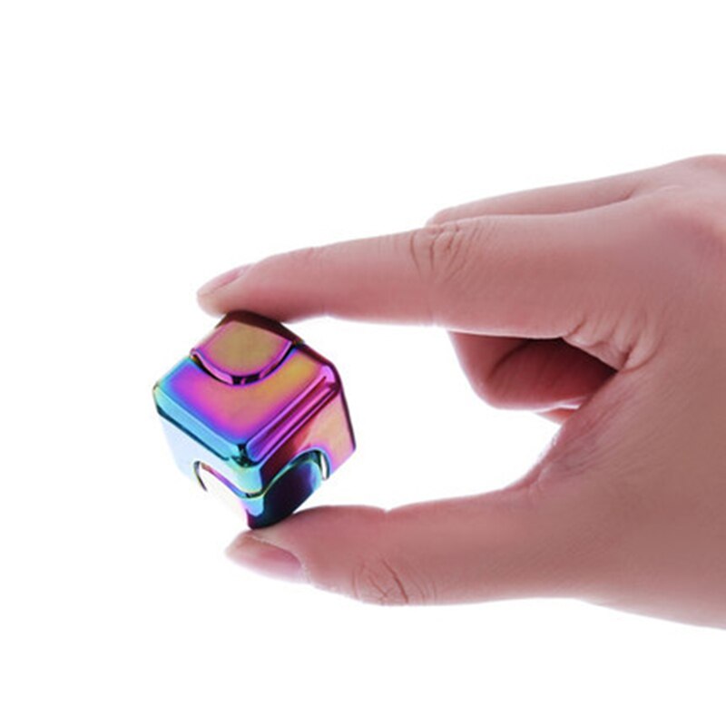 Magic Cube Hand Fidget Vinger Gyro Spinner Anti-Angst Helpt Scherpstellen Fidget Speelgoed Premium Focus Speelgoed Voor Kids & Volwassenen