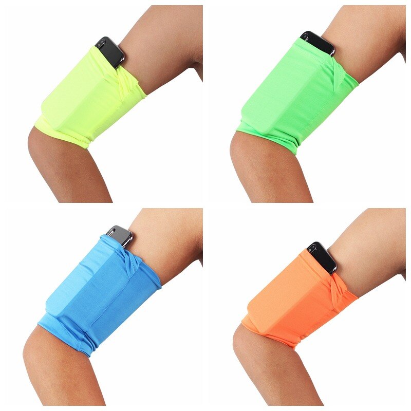 Sportswear Cell Phone Bag Armband Outdoor Running Universal Phone Case Bag Hight Elastic Breathable Jogging Cellphone Arm Band