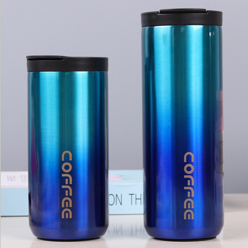 Thermo cup for coffee travel mug Large Capacity Stainless Steel Thermos Portable Vacuum Flask Insulated Simple Thermo Bottle