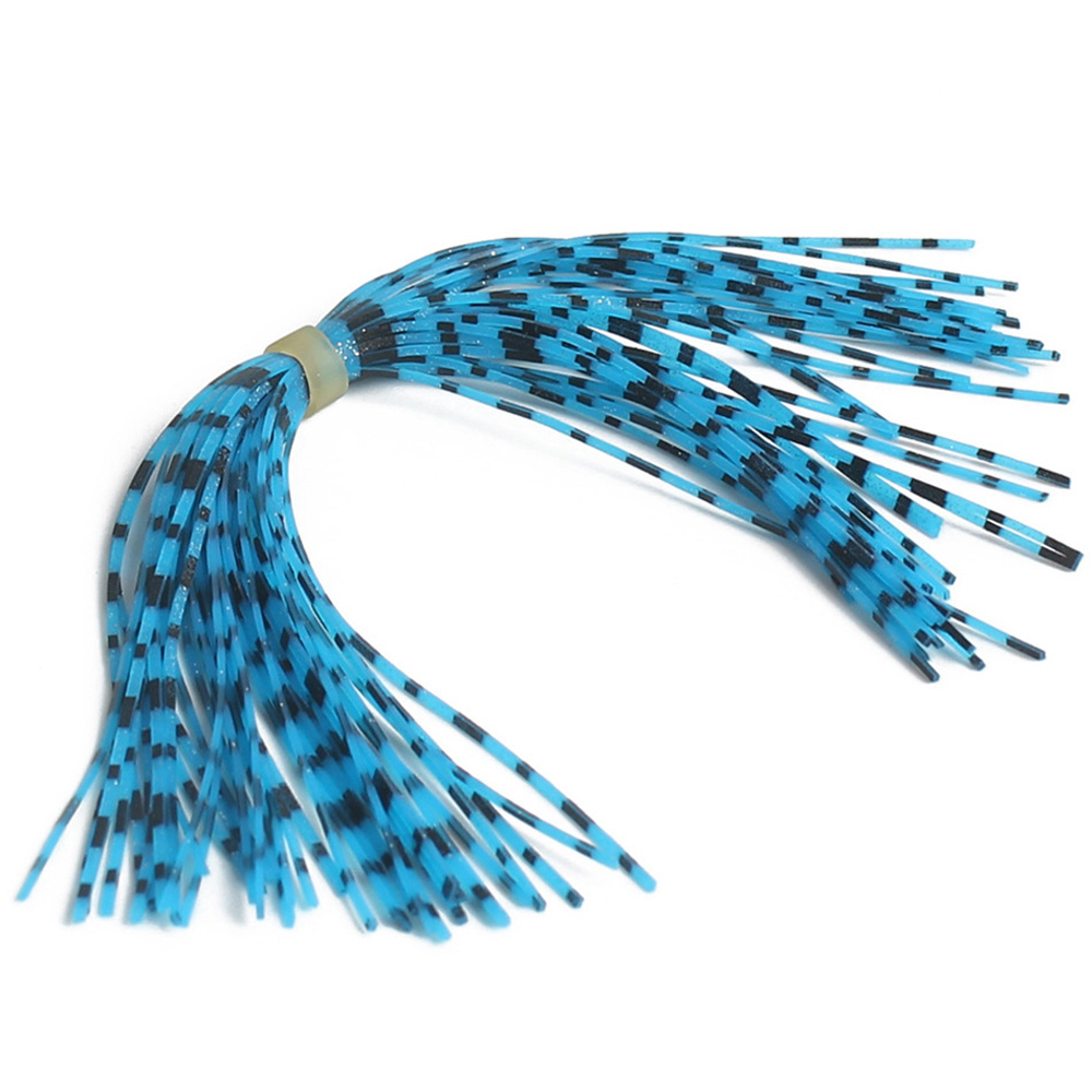 10 Bundels/Lot 13Cm Vliegbindset Rubber Threads Rokken Siliconen Bandjes Voor Flies Kunstaas Baard Draad Gemengde Kleur