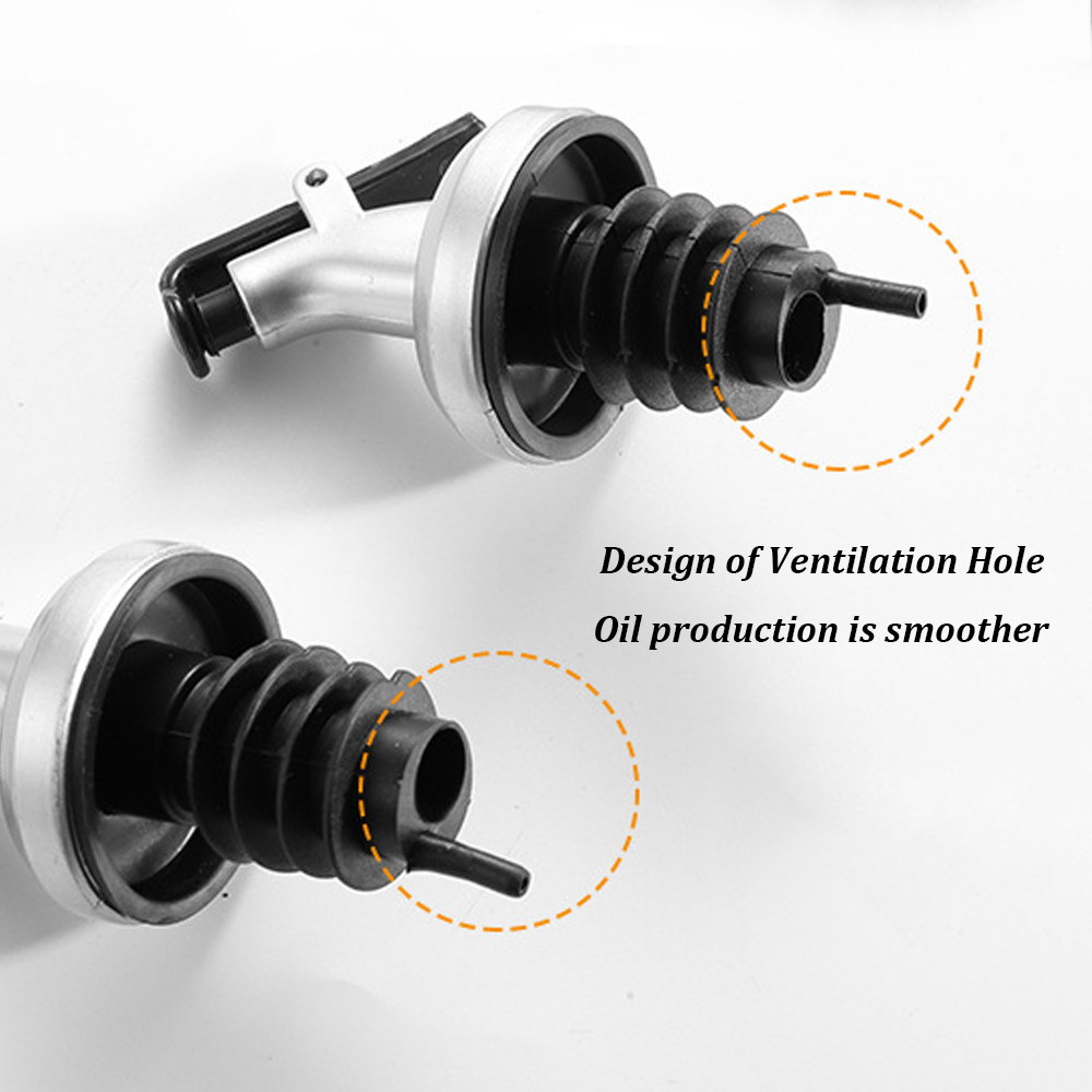 Multifunctionele Olie Fles Stop Azijn Fles Wijn Stopper Abs Lock Plug Afdichting Lek Nozzle Wijn Dispenser Wijn Accessoires