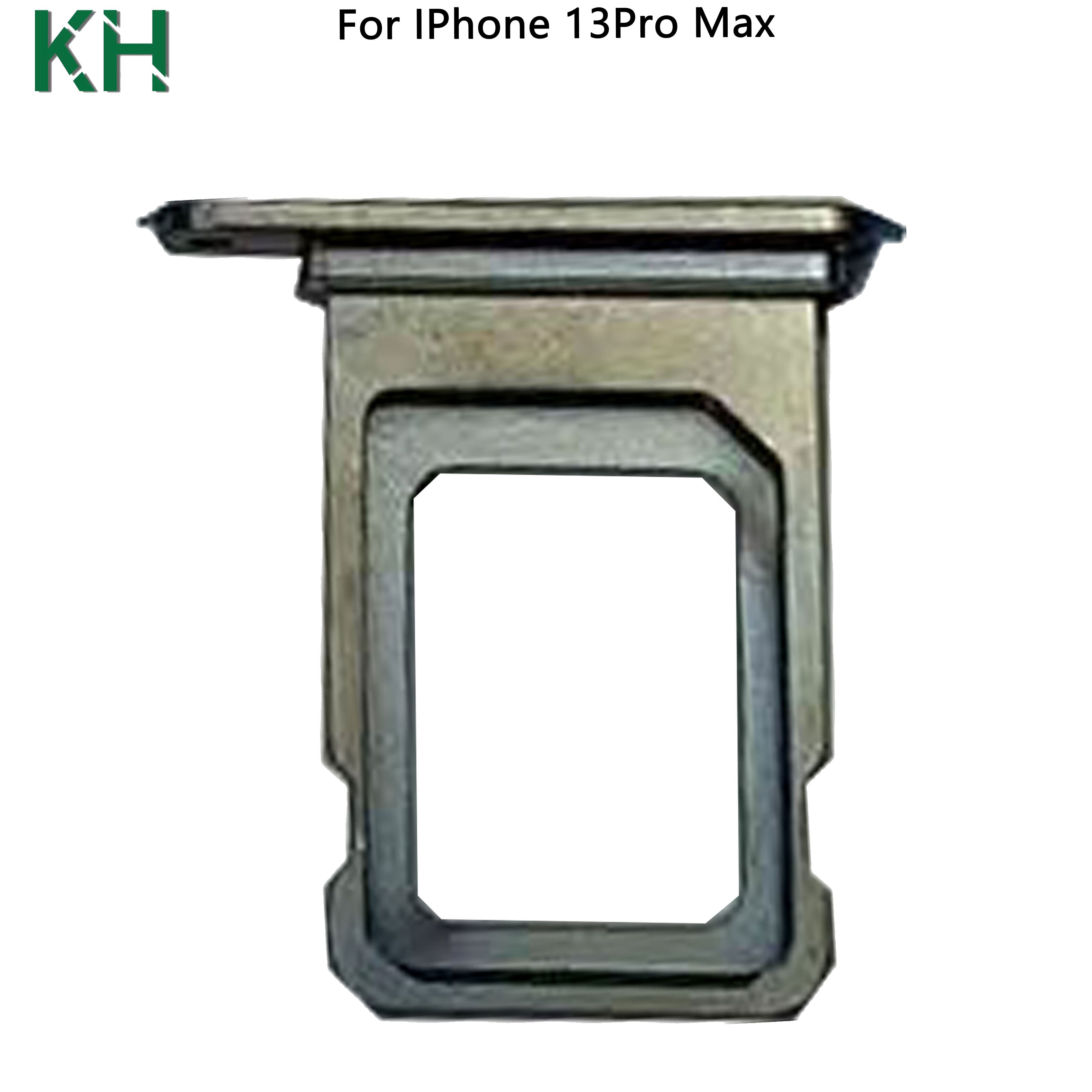Bandeja Sim para IPhone 13 Pro Max, adaptador de ranura para tarjeta Sim, piezas de repuesto