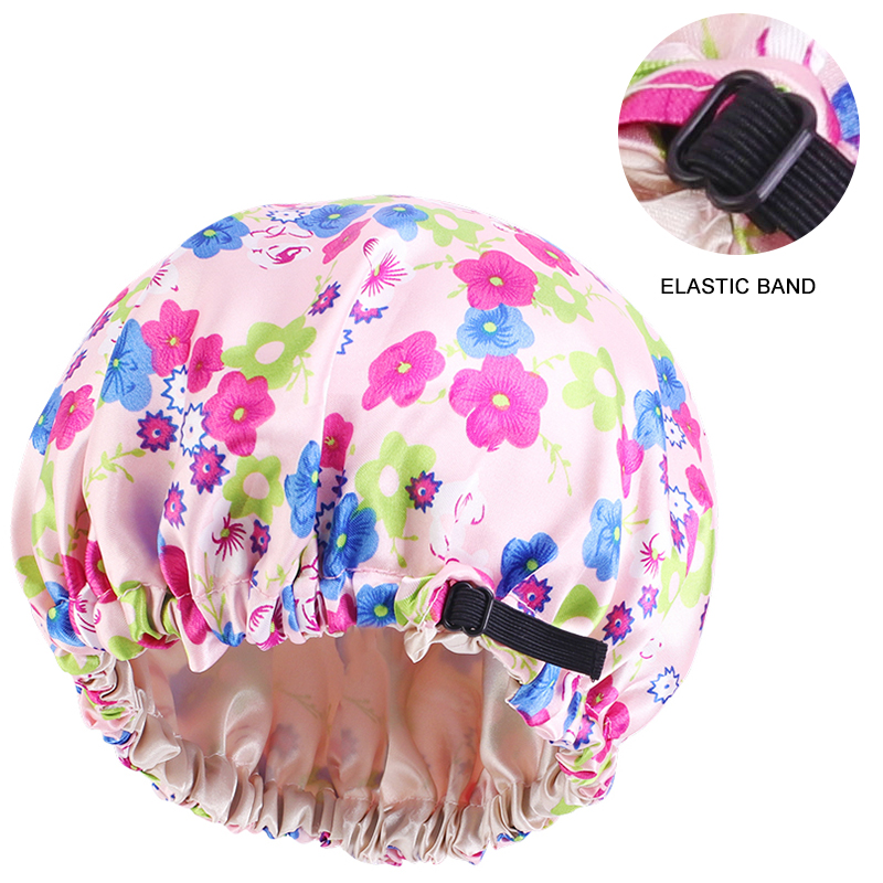 Bonnet de nuit en Satin pour bébé, casquette de nuit, Turban, soyeux et ajustable, Double couche, couvre-chef pour enfants: Style 3