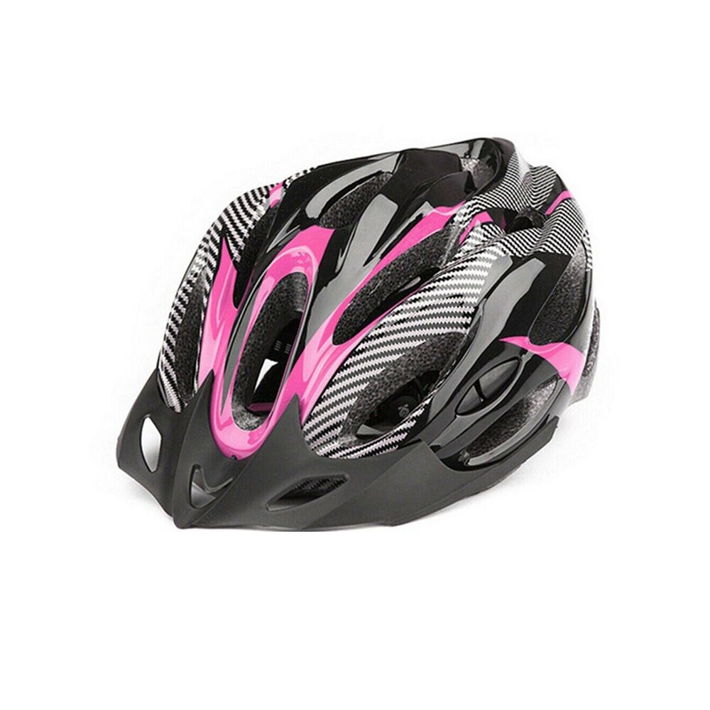 Réglable unisexe ultra-léger vélo casque vtt route cyclisme VTT sport sécurité casque léger vélo casque vélo: Rose
