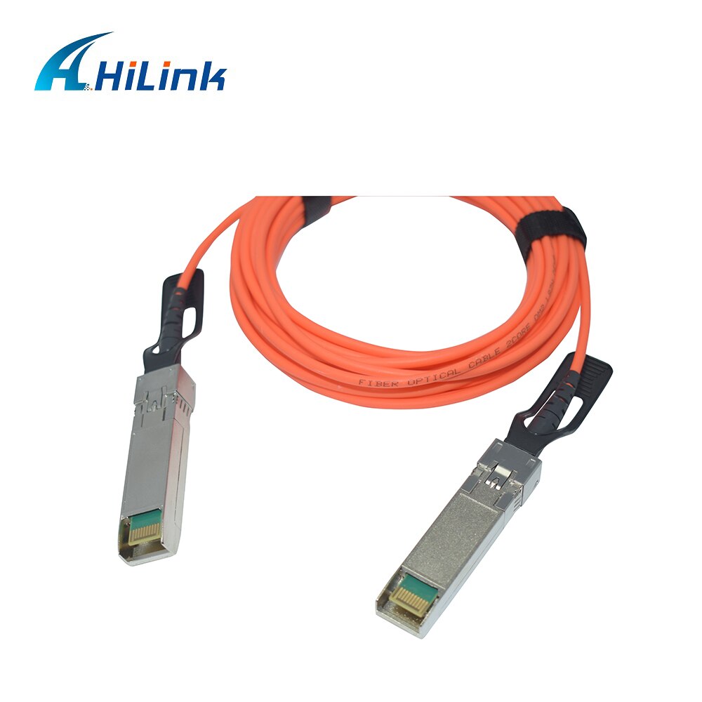 ! 10G SFP + Naar SFP + 5M AOC Kabel Actieve Optische Kabel SFP-10G-AOC5M