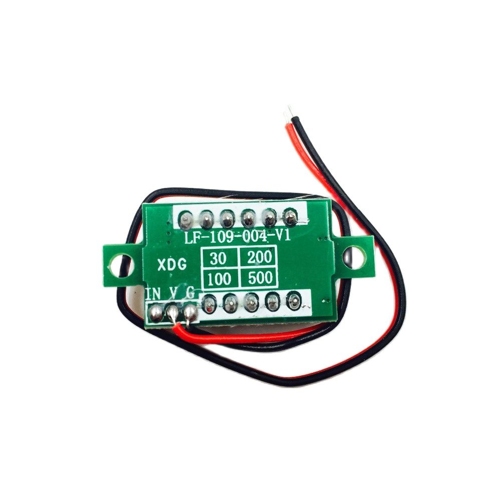 DIY czerwony niebieski cyfrowy moduł doprowadziło miniwyświetlacz DC 2.5V-32V woltomierz/napięciomierz płyta metrów miernik dla motocykl samochód