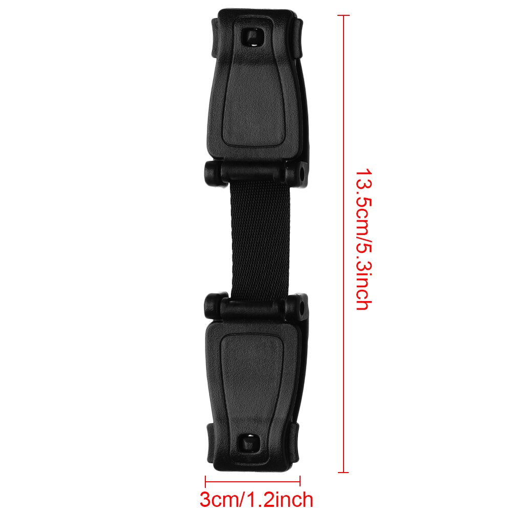 Correa Universal para asiento de coche, arnés de seguridad para silla alta, bloqueo de correa, antiescape, Clip de pecho para niño, extensor de cinturón ajustable