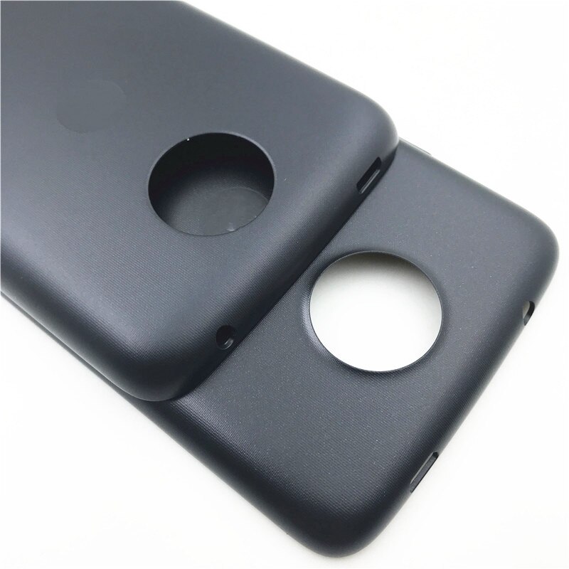 Coque arrière de la batterie pour Motorola, pour Moto C, XT1754, XT1750, XT1756 / C Plus, XT1721, XT1723, XT1724, avec boutons latéraux