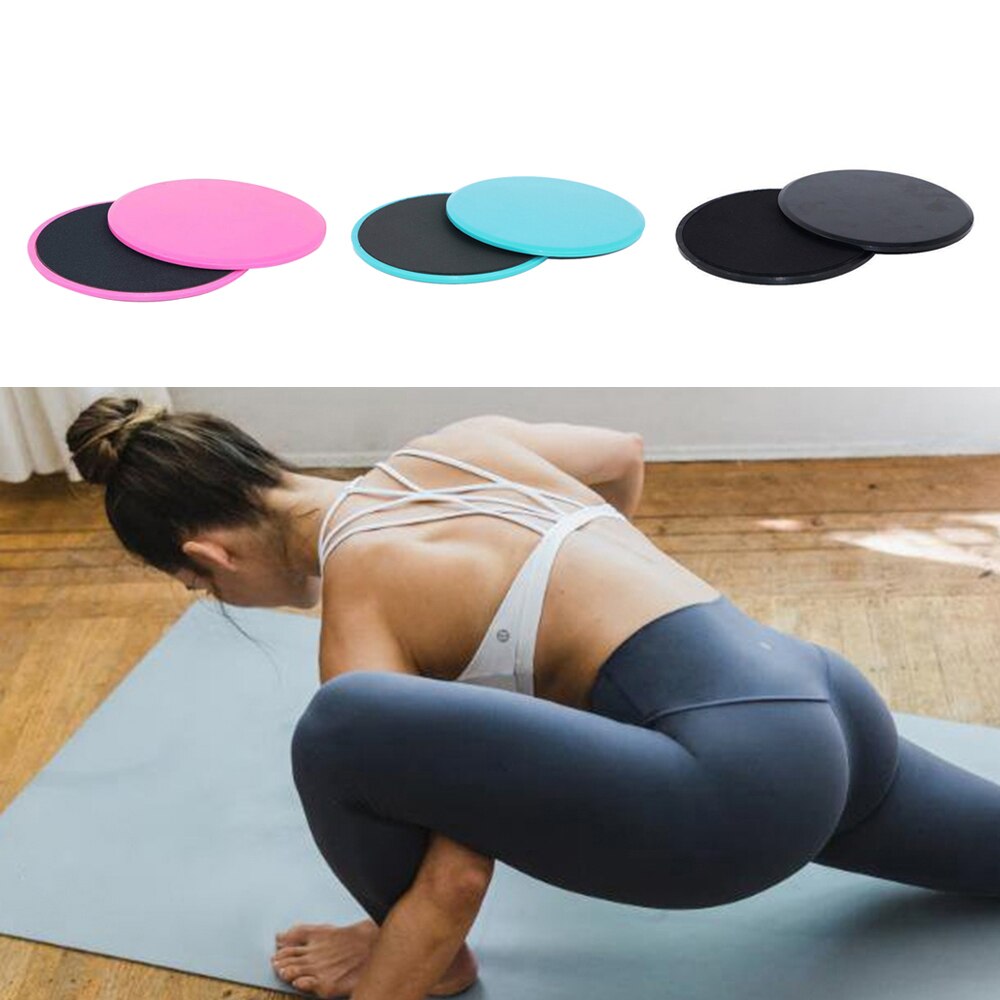 1pc Gym Exercise Sliding Gliding Disc Fitness Plate Yoga Balance Training Pad Coordinate Fitness Plate