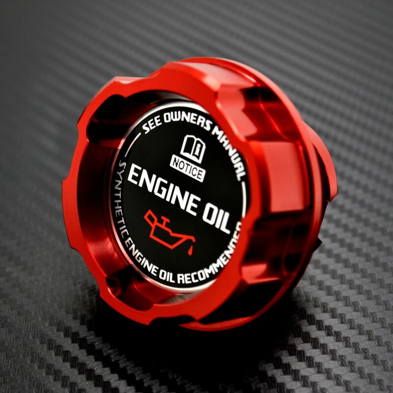 Rode Aluminium Motor Oil Cap Voor Mazda Mazdaspeed Mazda 2, mazda 3 Axela Mazda 6 Atenza Mazda 5 CX-5 CX-7