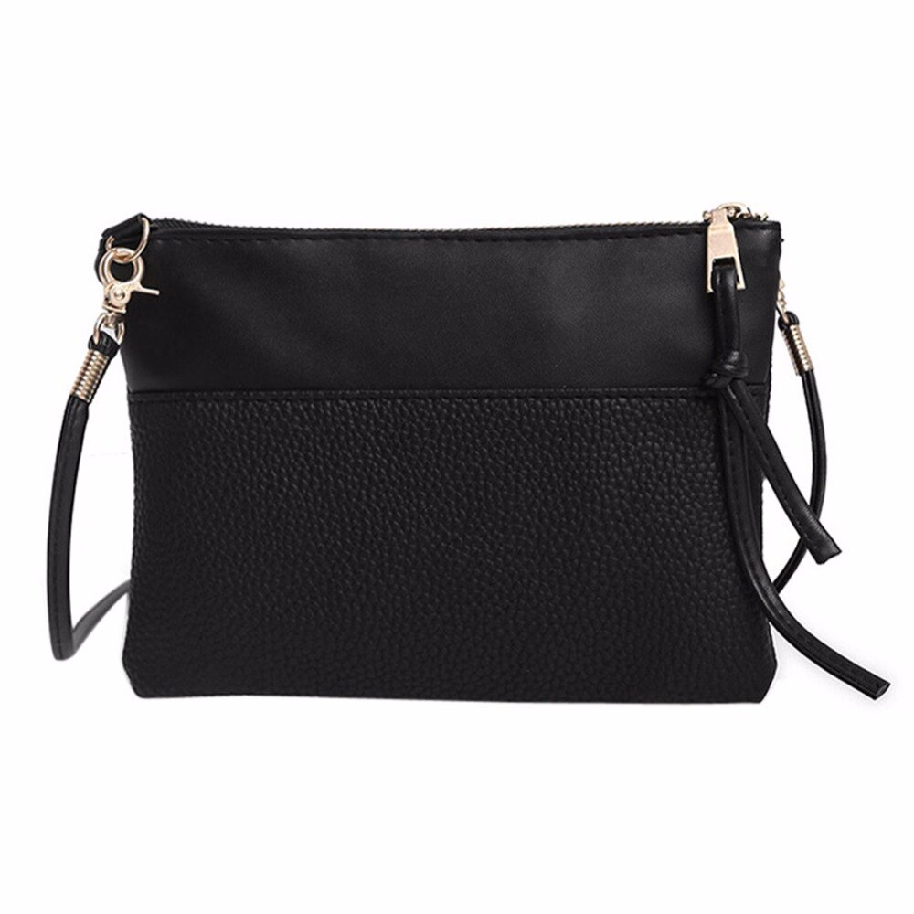 Mini sac à bandoulière Simple en cuir PU pour femmes, sacoche à franges, à épaule avec pompon,