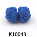 10 pairs/lot Silk Knot Cufflinks Upscale Men's Classic Double Rope Ball Knot Shape Cuff Links Handmade Silk Knots Cuff Link: K10043