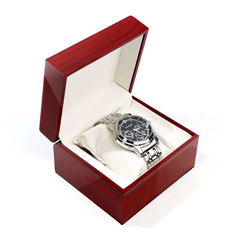 Delesys miljøvern tre klokkeboks 1/2/3/5/6/10/12 spor klokkeboks klokkeoppbevaring reiseveske organizer til menn