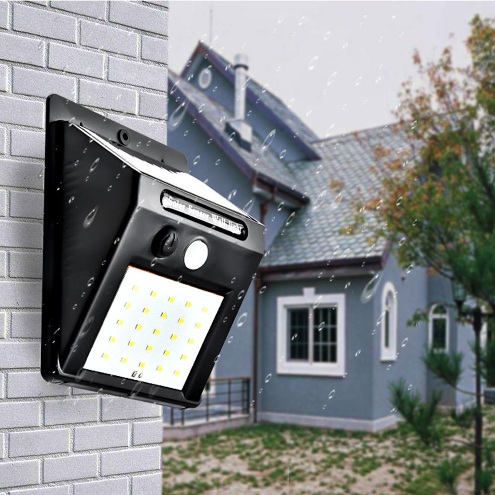 Waterproof 20 LED Solar Lights Motion Sensor Wall Light LED Solar Power Lamp Energy Saving Outdoor Garden Yard Lamps