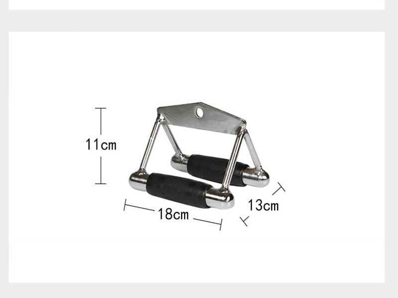 Uitgebreide krachtapparatuur accessoires fitnessapparatuur galvaniseren handvat kunststof handvat speciale trekbuigstang