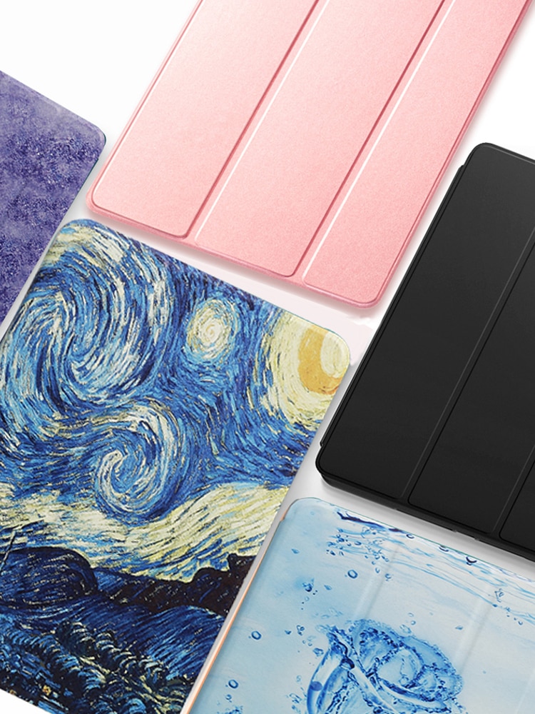 Samsung Galaxy Tab E 9.6 9.6'' tablet case Flip PU Leather Smart wake sleep Trifold coque with stand for SM-T560 T561 Funda