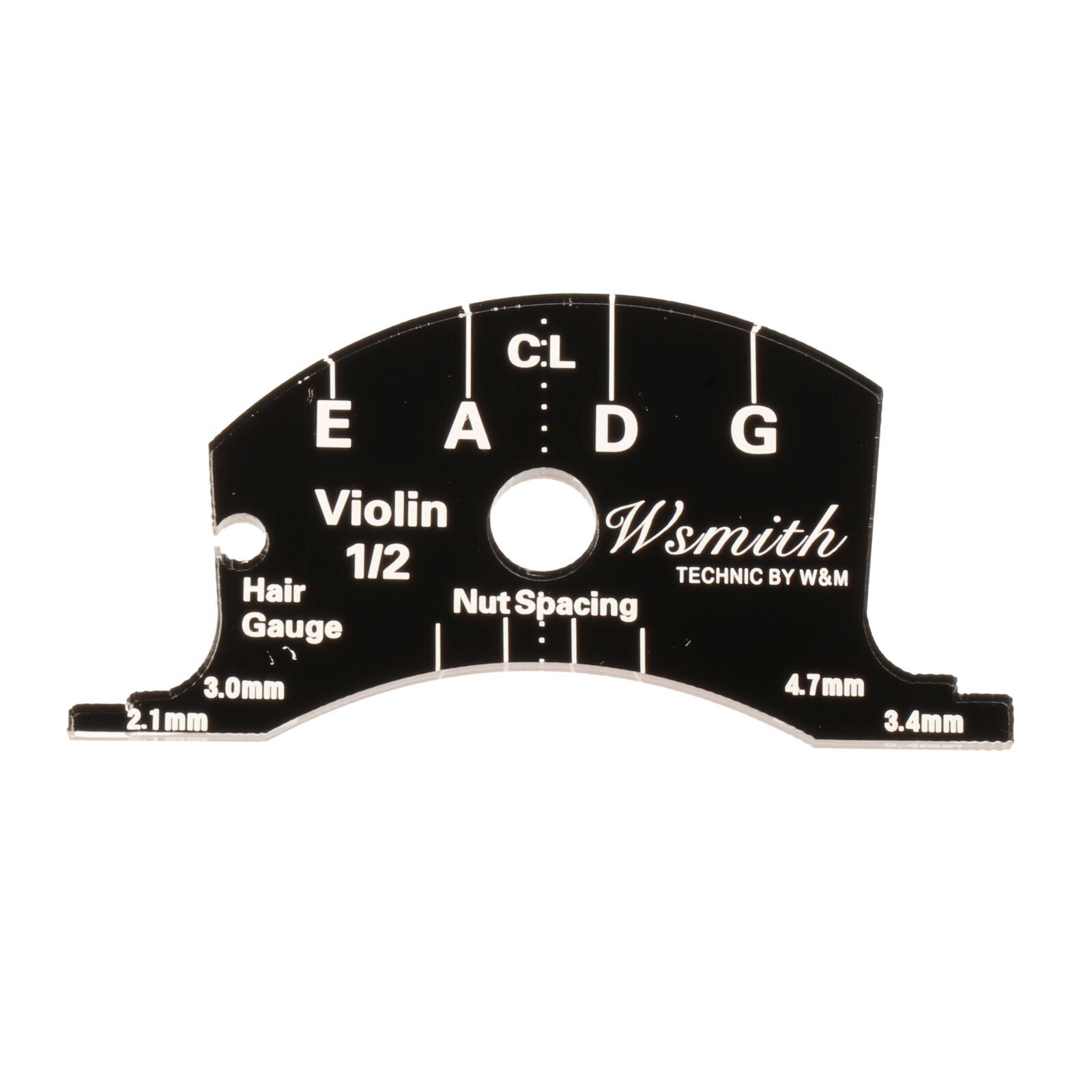 1/2 3/4 4/4 Viool Cello Altviool Bridge Template Multifunctionele Mold Template Reparatie Tool Voor Cello Viool Contrabas: 1-2 Violin