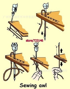 12/6 PCS SET SPEEDY STITCHER SEW AWL Sewing - Canvas Repair Army Field Gear Hiking Camping FOR juki brother singer pfaff toyata