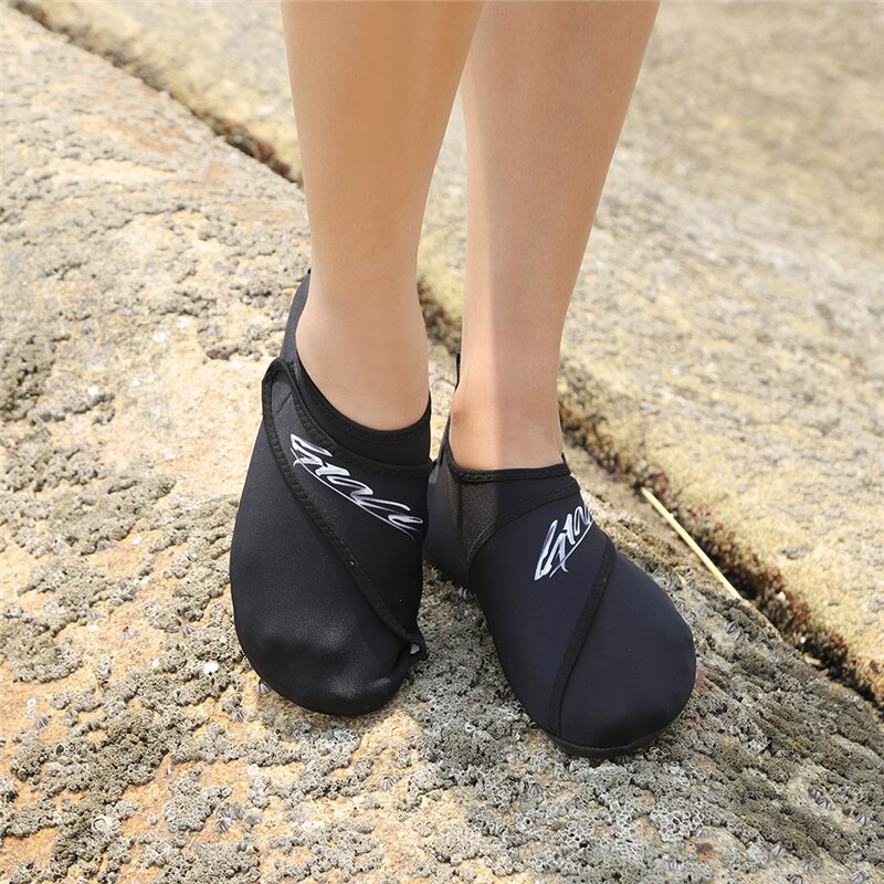 Zapatos acuáticos transpirables para hombre, zapatos de playa de mujer, sandalias de mar de Río, natación, calcetines de buceo: Style A / 3XL