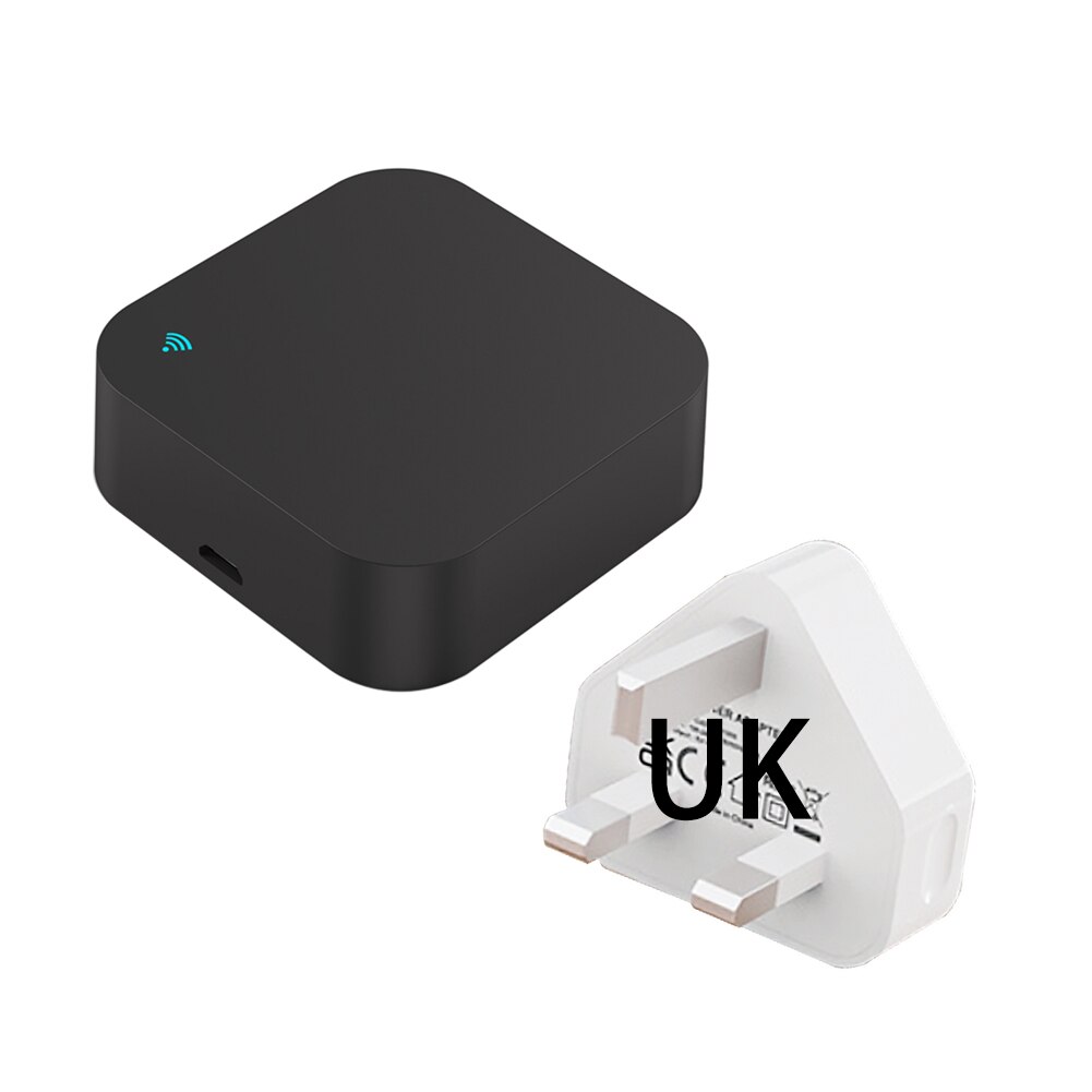 Tuya Smart Life WiFi IR remote control with Temperature and Humidity Sensor Voice Control with Alexa and Google home: IR Remote UK PLUG