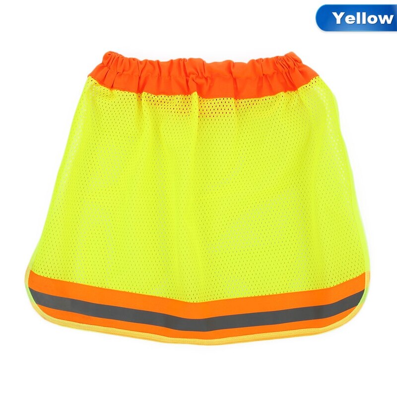 Reflective Stripe Neck Shield Safety Hard Hat Cap Sun Shade Protective Helmets Workplace Safety: YW
