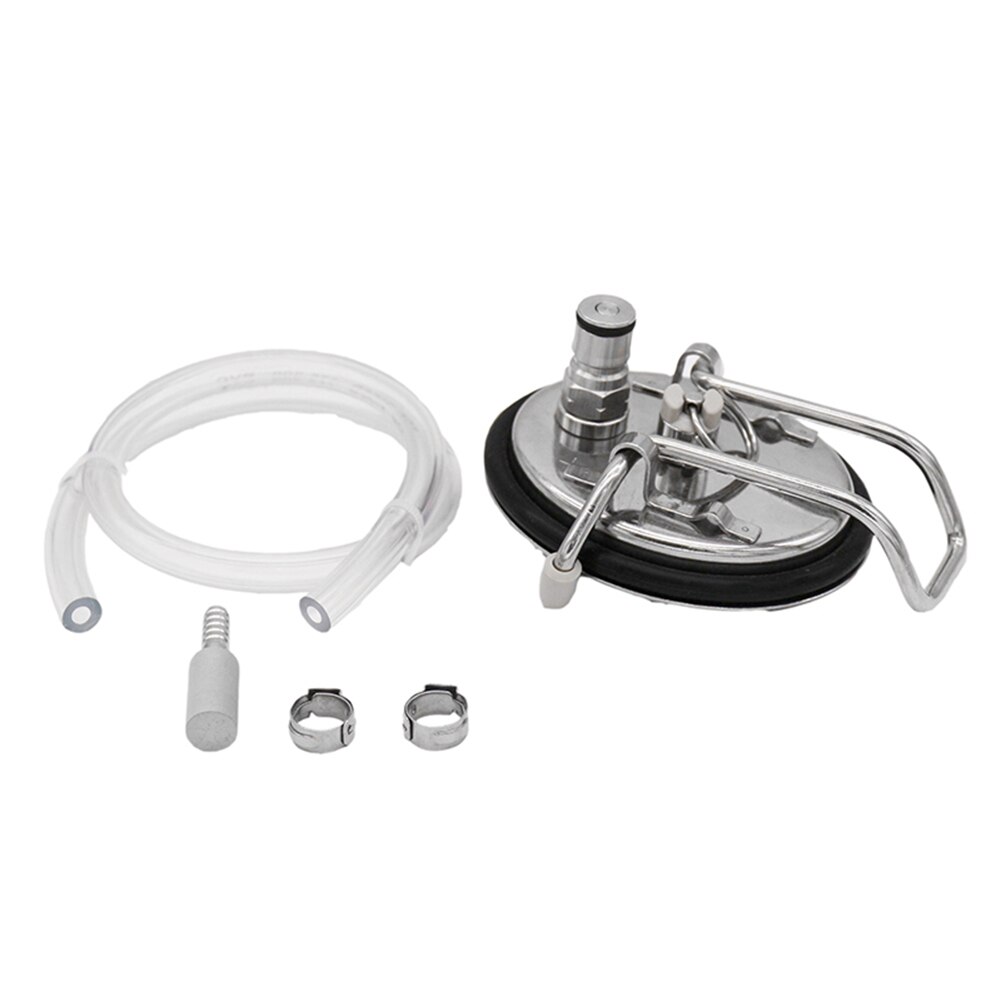 Ball Lock Keg Overdrukventiel, Bierbrouwsel Verstelbare Overdrukklep, Plastic Vat Deksel Ontlastklep, Cola Keg Manometer Biervat Regelaar 0-15PSI