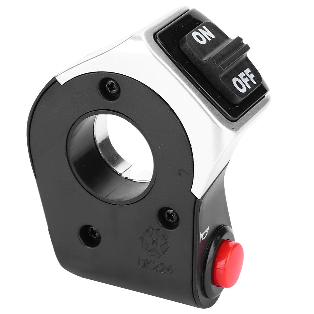 2 in 1 Licht Hoorn Schakelaar Knop Voor Head Lamp Bel Schakelaar Knop voor Elektrische Fiets Mountainbike E- bike Scooter