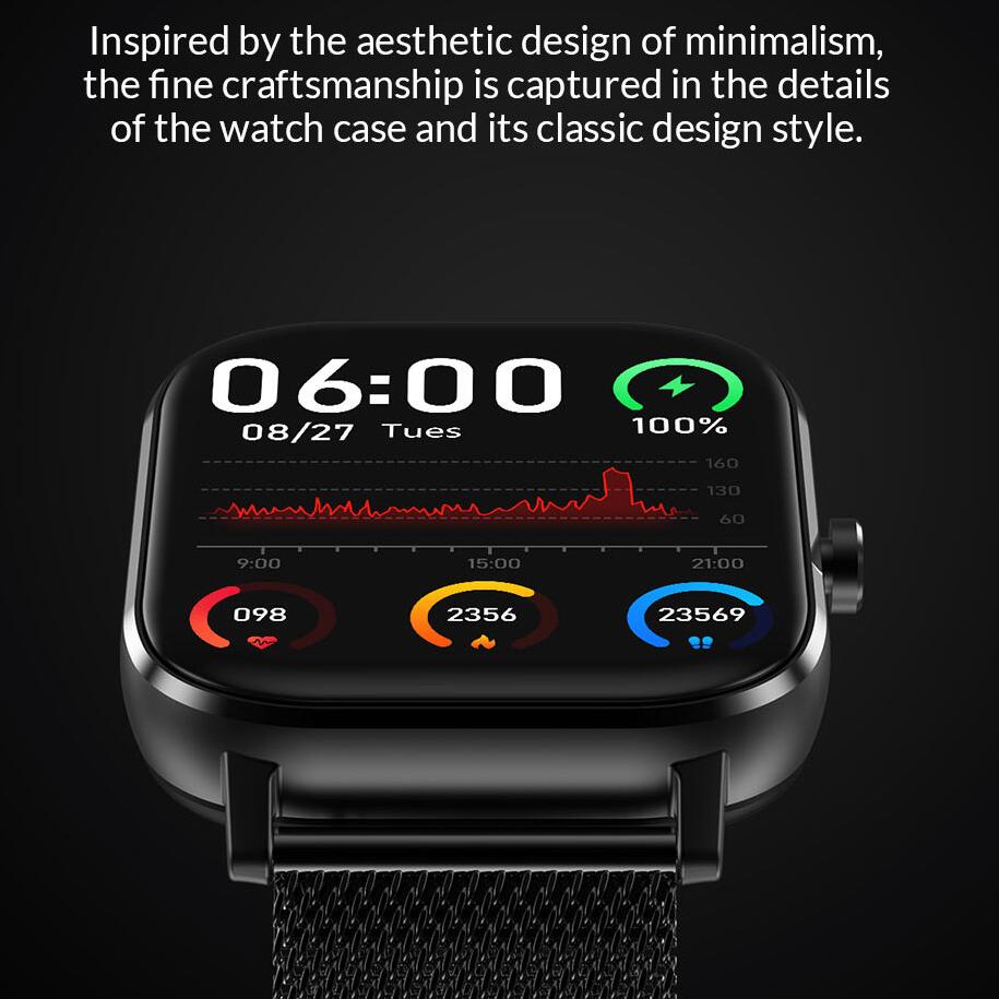 Nr. .1 dt35 smartwatch ecg hartslag bloeddruk 1.54 inch bluetooth call  ip67 waterdichte sport smartwatch