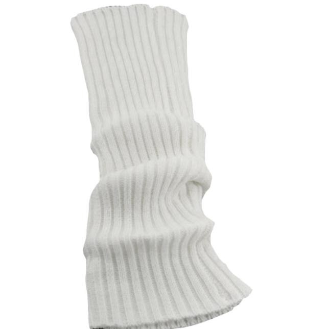 Boot Cuffs Warmer Knit Leg Stockings Striped Long Boot Thigh High Stockings Knitted Over The Knee Socks Cotton Leg Warmer #T5P