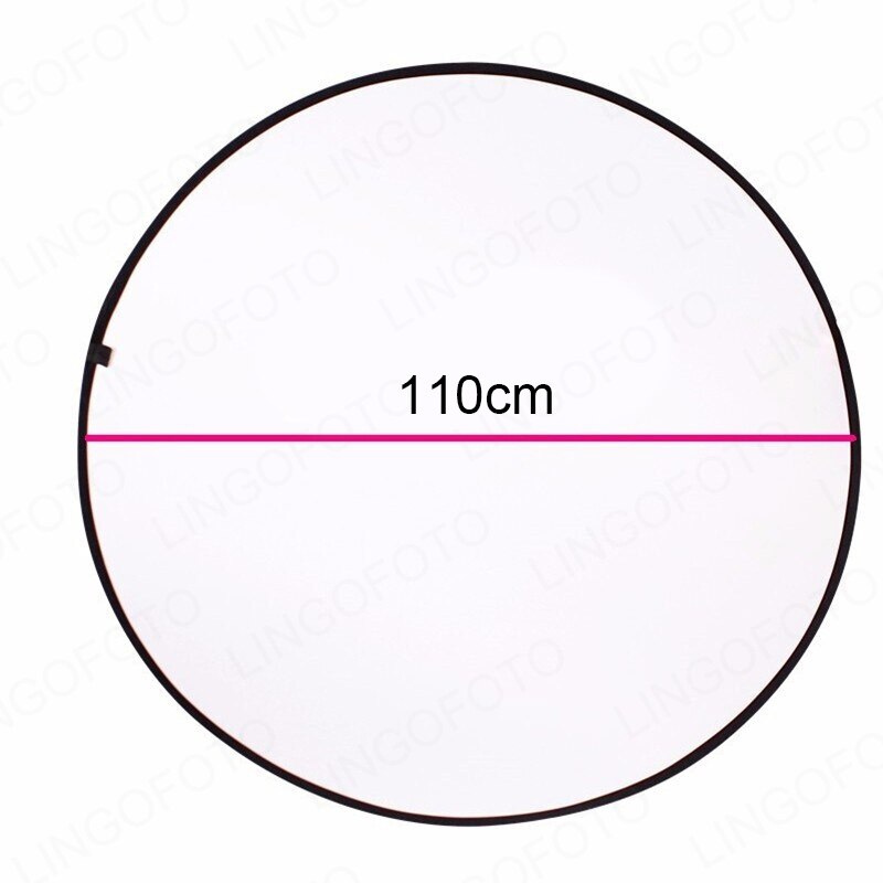 7 in 1 110cm Multi Photo Oval Collapsible Light Reflector Portable Photography Studio Reflector Outdoor portrait NP6103