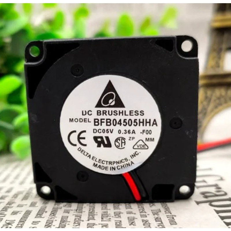 Original Cooling Fan for Delta BFB04505HHA DC5V 0.36A 4.5CM Turbo Centrifugal Computer Fan 4510 45*45*10mm