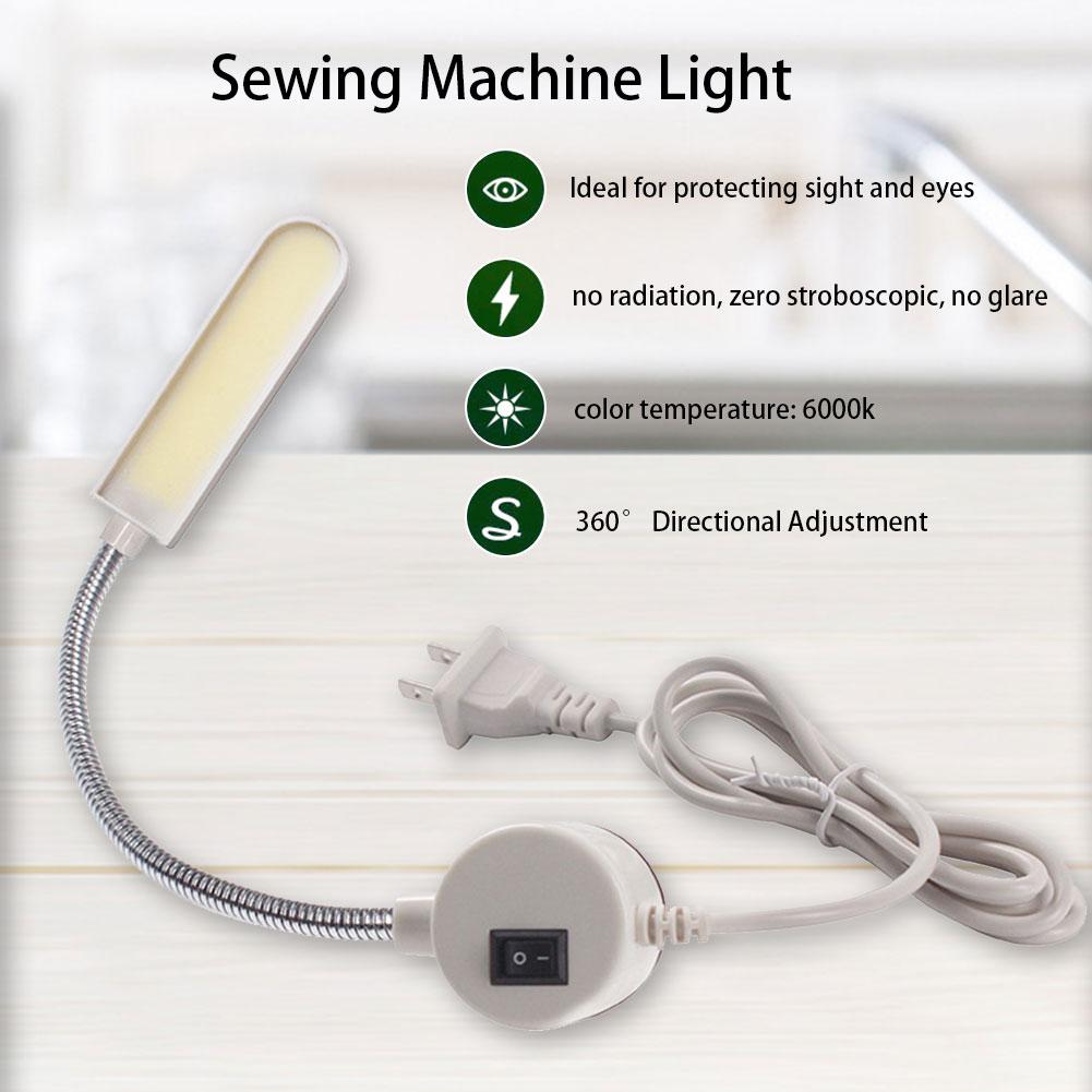 LED Super Bright Sewing Machine Clothing Light Multifunctional Energy-saving Magnetic Suction Lamp Sewing Machine Work Lamp