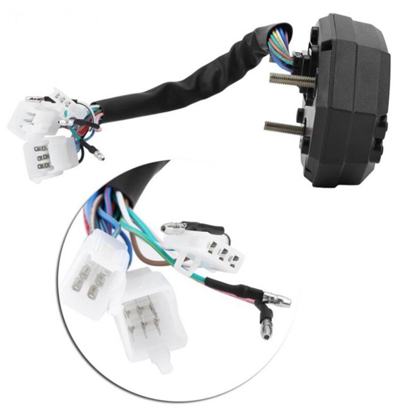 Motorbike Odometer Universal Motorcycle Digital Lcd Odometer Speedometer Tachometer Backlight 12V