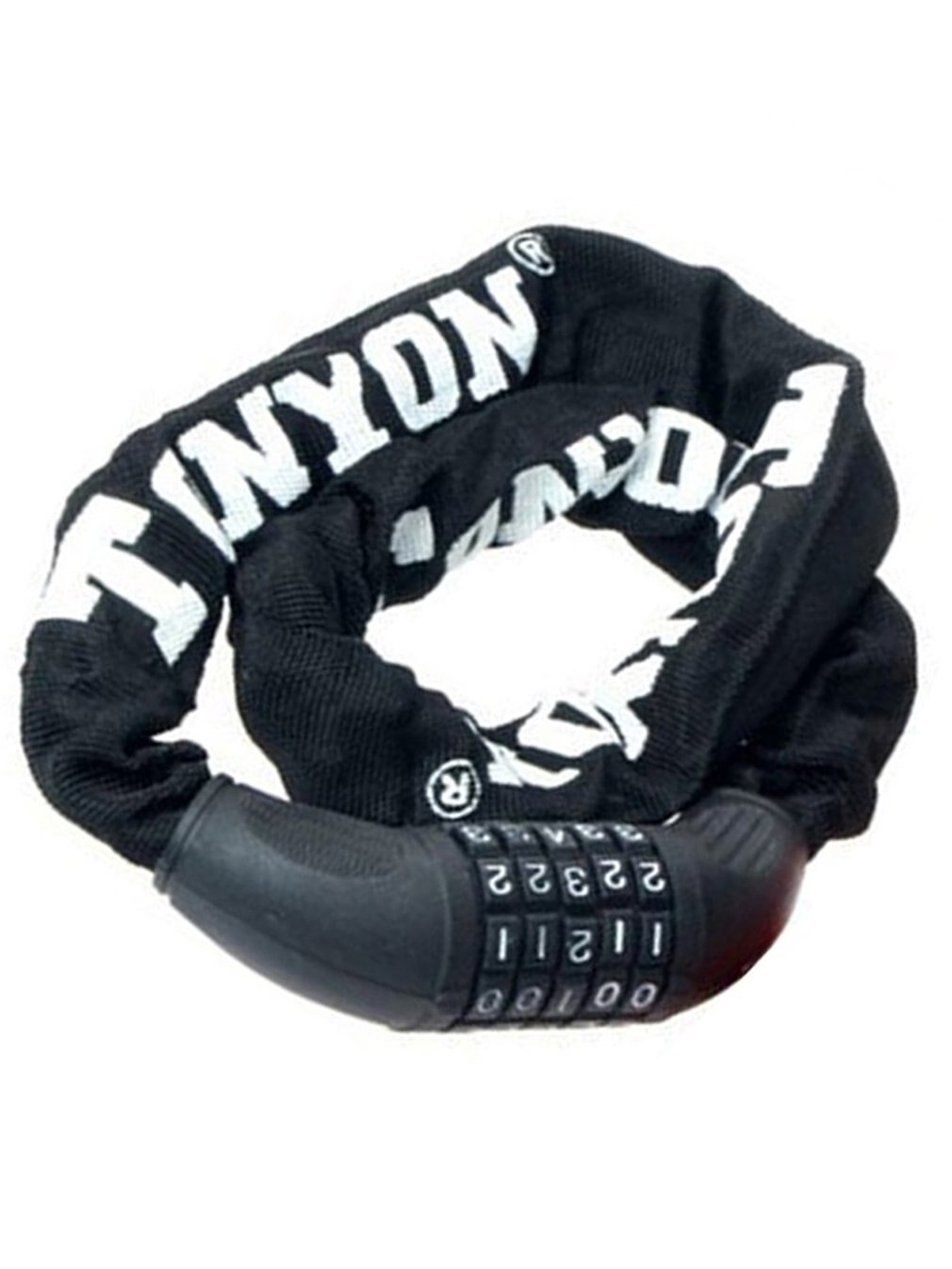 Tonyon – vélo de montagne universel avec mot de passe à cinq chiffres, antivol, verrouillage de chaîne, accessoires de bicyclette: Default Title