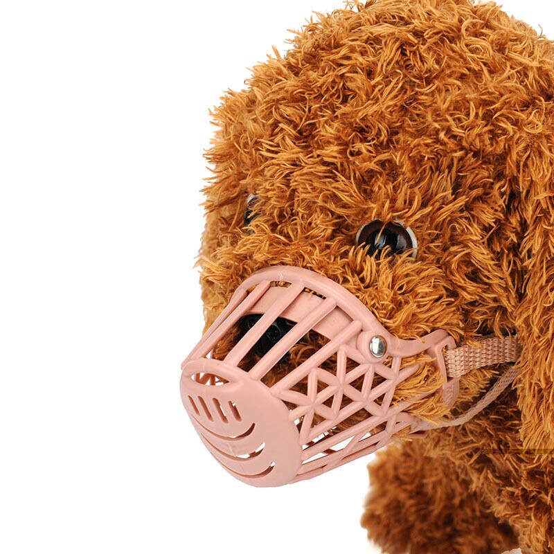 Bozal antiladridos para perros pequeños y grandes, boquillas ajustables para la boca para perros, correas de nailon, accesorios para cachorros