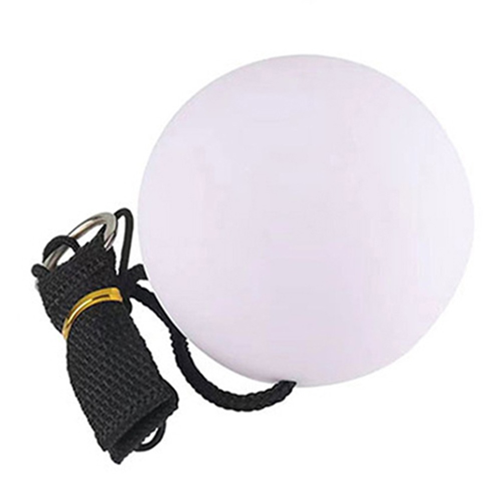 Palla POI LED colorata Creatività impermeabile RGB Puntelli luminosi per le mani Palla da lancio di danza del ventre luminosa estensibile portatile: Default Title