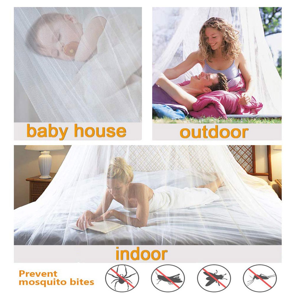 # Bedroom Mosquito Net Dome Mosquito Play Tent Insect Protection Bed Canopy Including Mounting Material Canopy