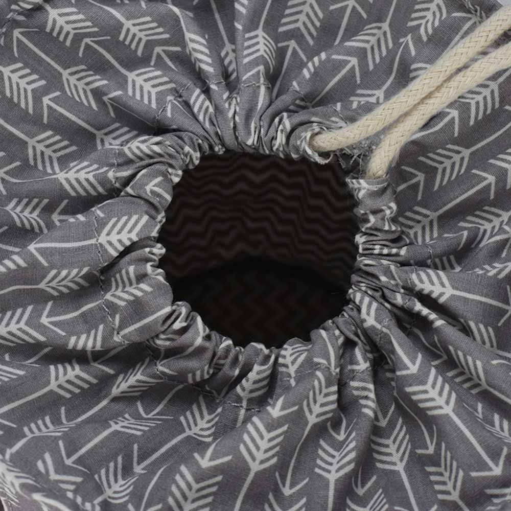 2 Sizes Portable Knitting Bag Yarn Storage Craft Tote Wool Crochet Needles Organizer