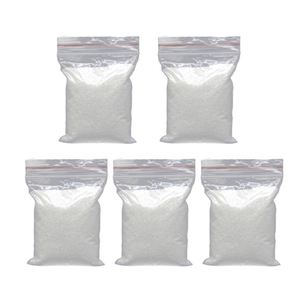 5 paquets sable blanc 80g multifonction Aquarium décoration Aquarium sable Aquarium sable pour jardin maison Vase: Default Title
