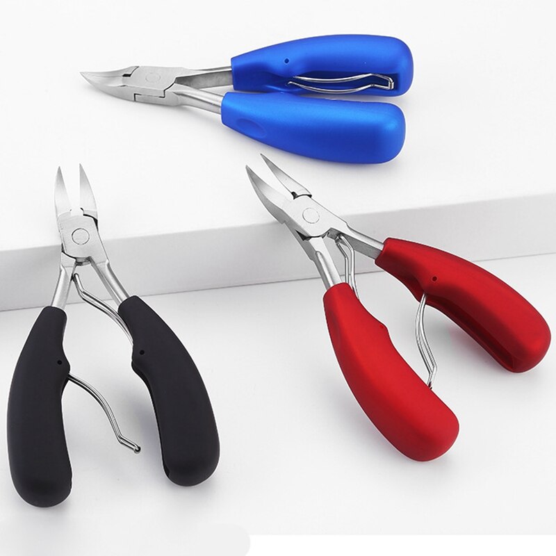 Uñas Clippers uña encarnada Podología corrección pinzas cutícula cortadores de corte paroniquia pedicura manicura cuidado de mano y pie herramienta