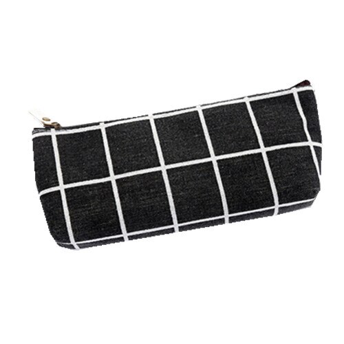 Women Plaid Travel Cosmetic Bag Makeup Storage Bag Handbag Female Zipper Purse Small Cosmetics Make Up Bags Travel Beauty Pouch