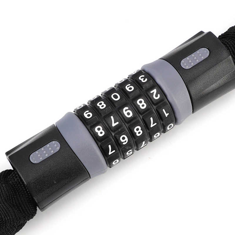 Bike Coded Lock Mountain Bike Lock 0.9M For Bicycle Mountain Bike Scooter Motorcycles Iron Sliding Door